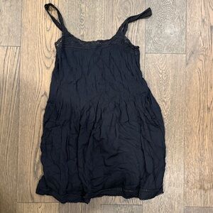 Wilfred Black Lace Trim Dress